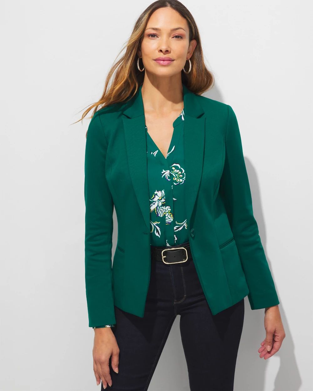 White house black market white blazer on sale